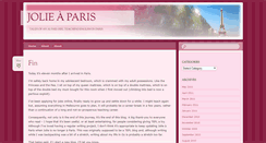 Desktop Screenshot of jolieaparis.com